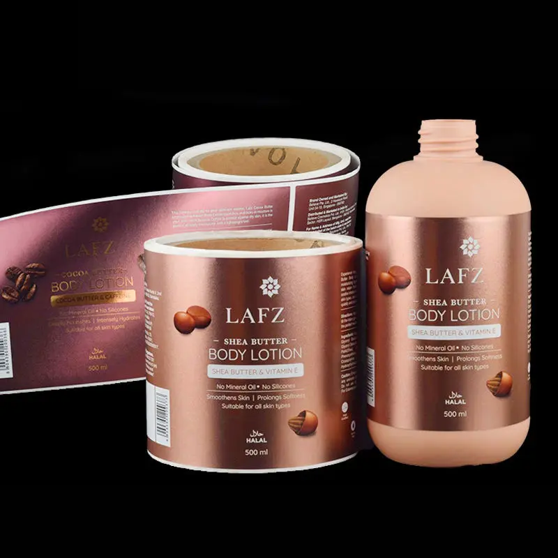 Shower Gel Waterproof Labels