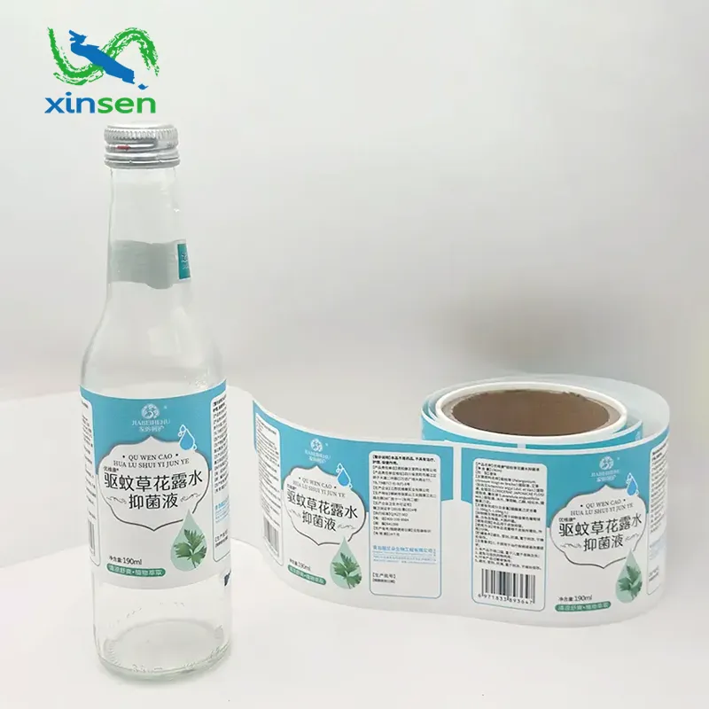 ملصق مضاد للماء لمنتج العناية بالبشرة