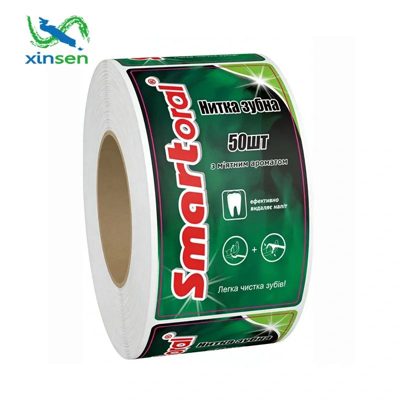 ملصق أنبوب معجون الأسنان مقاوم للماء