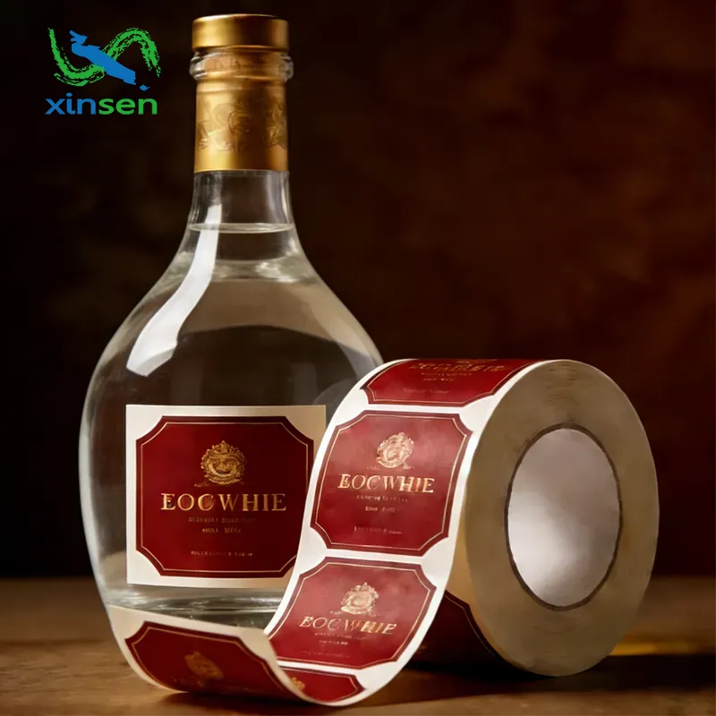 تسميات زجاجة الخمور البيضاء